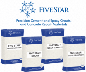 Precision Cement and Epoxy Grouts, and Concrete Repair Materials 12